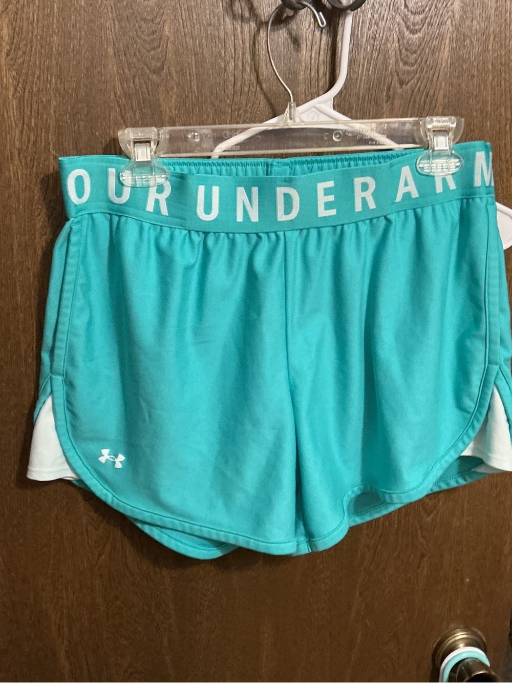 Under Armour Teal Athletic Women's Running Shorts